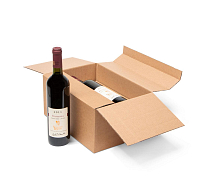 Obraz Pudełka do wysylki wina 