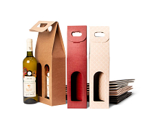 Obraz Pudełka prezentowe na wino 